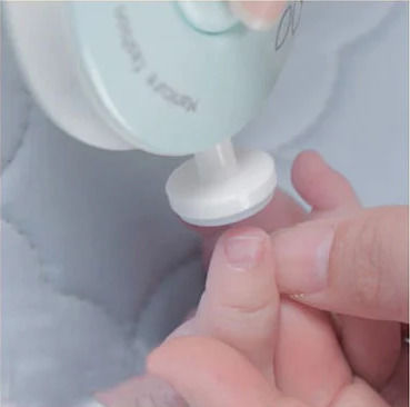 Extan Bebe Baby Electric Nail File White