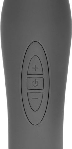 Shots Vibrator Massage 20cm Schwarz