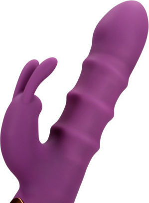 Shots Δονητής Rabbit 24cm Μωβ