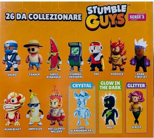 Just Toys Miniature Toy Stumble Guys For 4+ Years 5cm (Miscellaneous Designs)