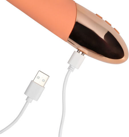 Shots Ultra Δονητής Rabbit 20cm Πορτοκαλί