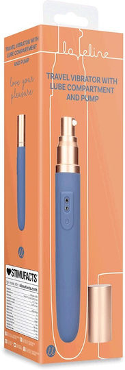 Loveline Travel Silicone Vibrator with Built-in Lubricant Dispenser