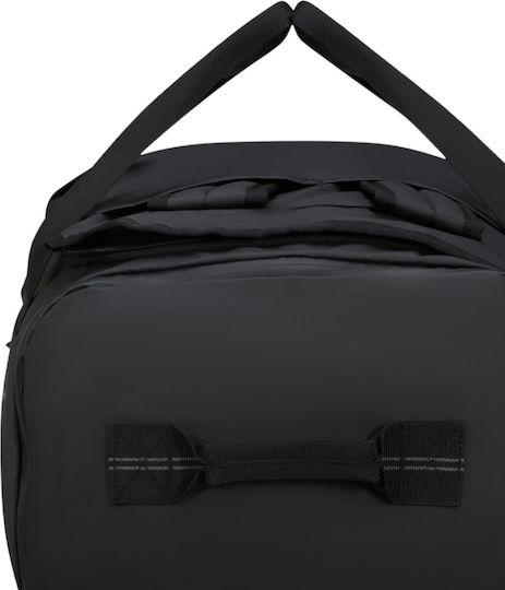 American Tourister Trailgo M Reisetasche Zurück 54Es Schwarz Stoff L55xB25xH33cm