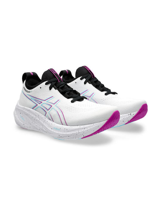 Gel-Nimbus 26 Γυναικεία Αθλητικά Παπούτσια Running Wht / Pnk