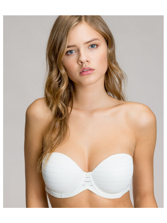 Gisela Strapless Balconette Σουτιέν με Μπανέλες Gisela Strapless Balconette Σουτιέν με Μπανέλες