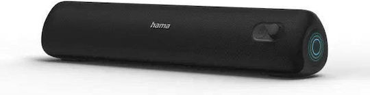 HAMA PipeRoll Ηχείο Bluetooth 20W με Διάρκεια Μπαταρίας έως 24 ώρες Μαύρο