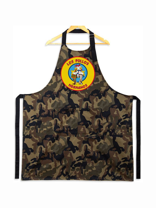 Kariban Los Pollos Hermanos Ποδιά Κουζίνας 31.5x20cm KP_4454_apron-army