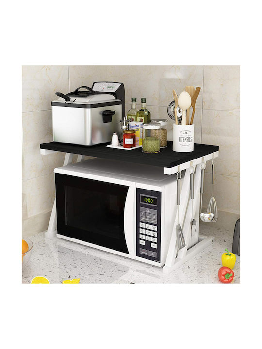 Quasar Universal Raft Rafturi de organizare a bucătăriei Metal White-black 38x57x38cm
