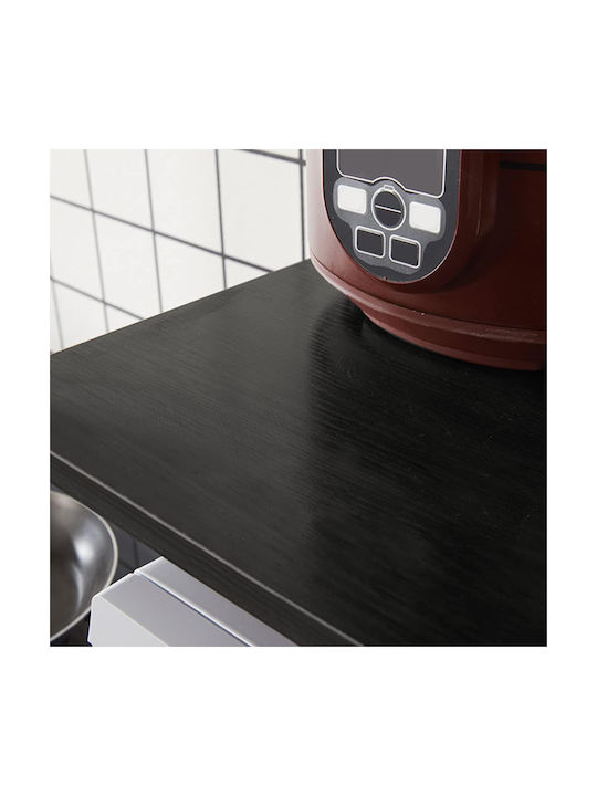 Quasar Universal Raft Rafturi de organizare a bucătăriei Metal White-black 38x57x38cm