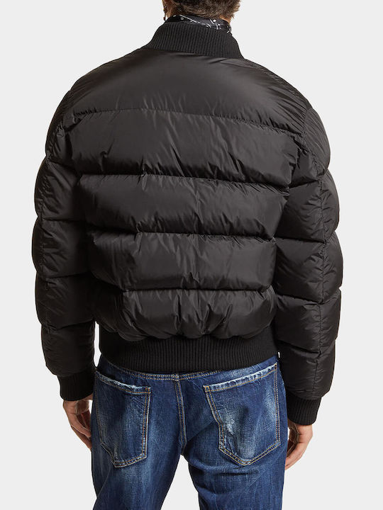 Dsquared2 Herren Jacke Lässig Schwarz