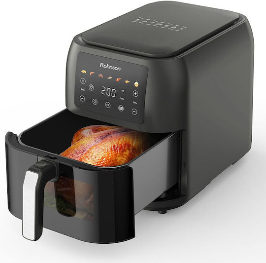 Rohnson Air Fryer 8lt Black R-2860