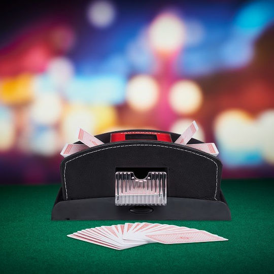 Relaxdays Pachet de cărți pentru Poker Neagră