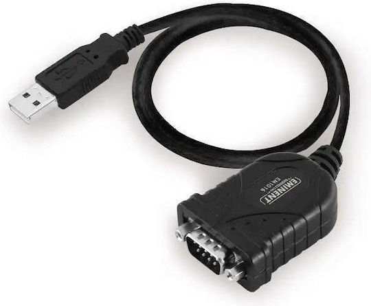 Ewent Usb Rs232 9 Pin Male Converter Black