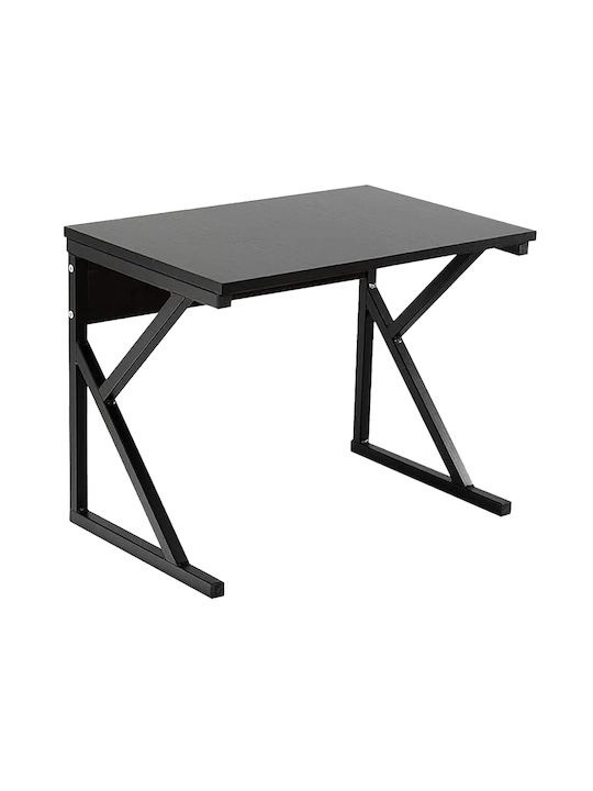 Quasar Metallische Basis für Mikrowelle 54x37x34,5 cm Schwarze