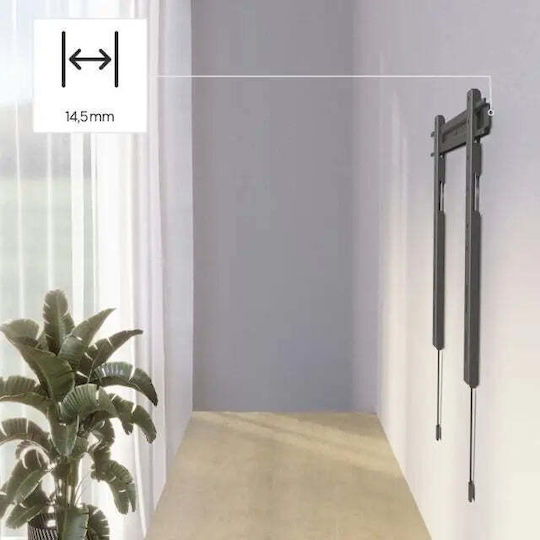 HAMA Fix Ultraslim 00220845 Βάση Τηλεόρασης Τοίχου έως 80kg Μαύρο