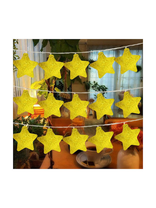 Led Star Lichterkette für den Außenbereich 6m