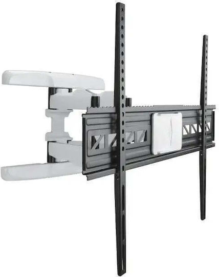 HAMA 00220838 Βάση Τηλεόρασης Τοίχου έως 90" και 75kg Μαύρο