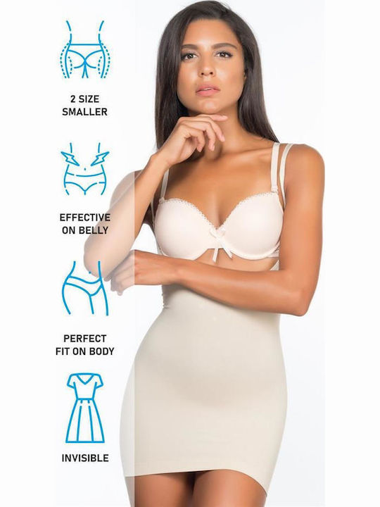 Emay Korse Tightening Dress Beige