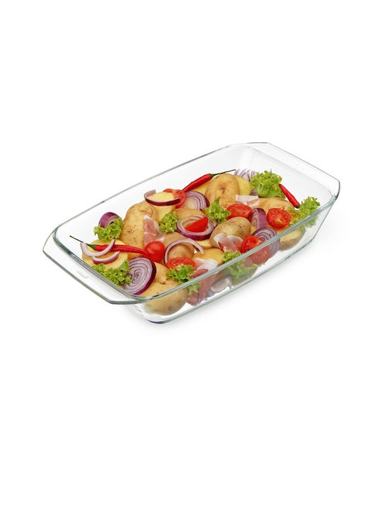 Simax Rectangular Vas de Gătit Rezistent la Căldură Individual Sticlă 350ml 1buc