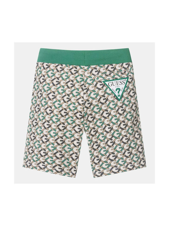 Guess Kids Shorts/Bermuda Fabric Active Green