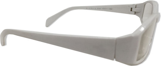 Fashion Zone Ochelari de citit +2.50 în culoarea Alb 142-52681