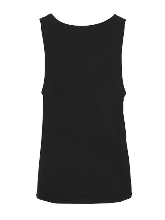 Men's Athletic Sleeveless Blouse Black