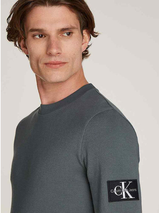 Calvin Klein Tricou pentru bărbați cu mâneci scurte Gri