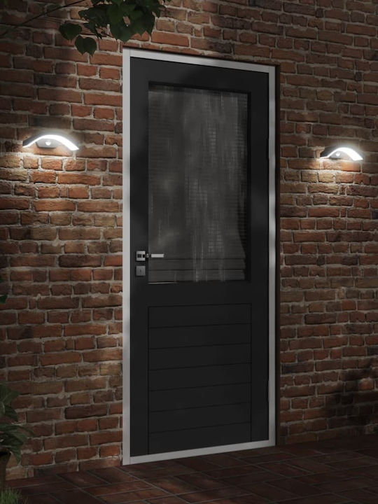 vidaXL Wall-Mounted Outdoor Light LED IP54 9W with Warm White Light 27.5x7x10εκ.