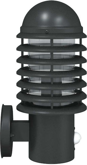 vidaXL Lumină de exterior montată pe perete E27 IP44 15x15x33.5εκ.