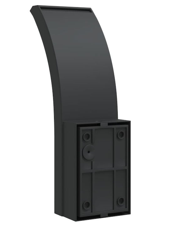 vidaXL Wandmontierte Außenleuchte LED IP54 9W mit Warmweiß Licht 7x4.5x23εκ.