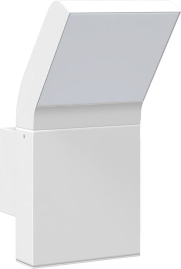 vidaXL Lumină de exterior montată pe perete LED IP54 9W cu Alb Cald Lumină 10x15x22εκ.