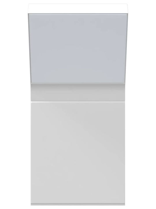 vidaXL Επιτοίχιο Εξωτερικό Φωτιστικό LED IP54 9W με Θερμό Λευκό Φως 10x15x22εκ.