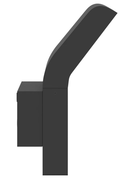 vidaXL Wall-Mounted Outdoor Light LED IP54 9W with Warm White Light 10x15x22εκ.