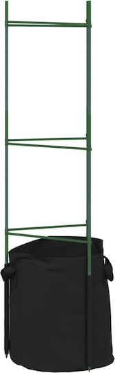 vidaxl Pflanzenständer mit Räder 6 Stück 116 cm aus Stahl Pp