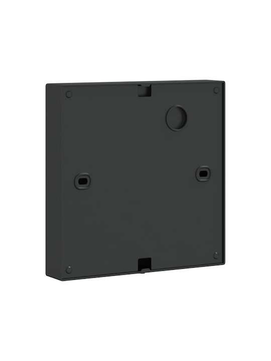 vidaXL Επιτοίχιο Εξωτερικό Φωτιστικό LED IP54 3W με Θερμό Λευκό Φως 15x15x15εκ.