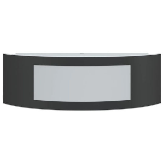 vidaXL Lumină de exterior montată pe perete E27 IP44 31.5x9x10εκ.