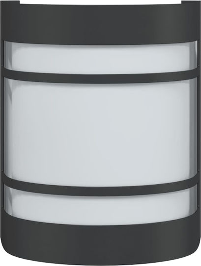 vidaXL Lumină de exterior montată pe perete E27 IP44 13.5x10.5x16.5εκ.