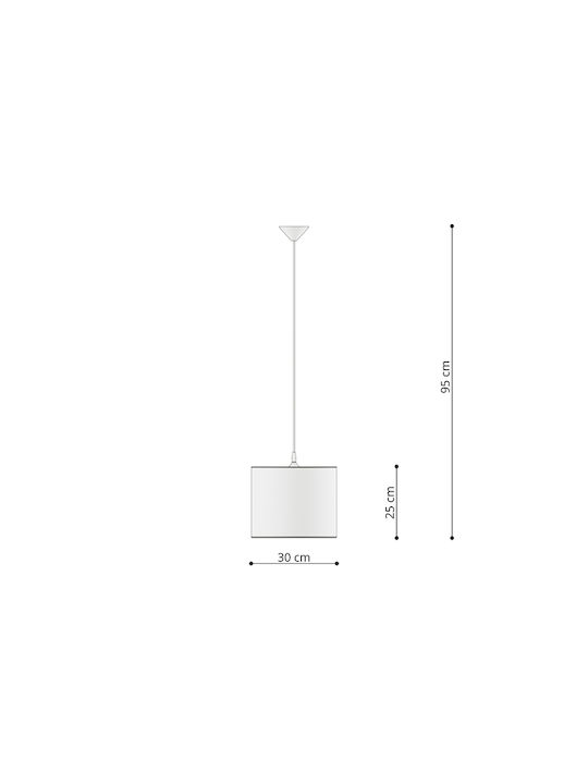 Sollux Hängelampe Mehrfarbig mit Fassung E27 30cm.