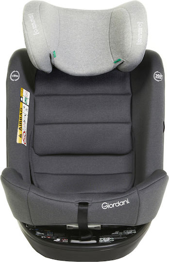 Giordani Titano Baby Car Seat i-Size with Isofix Grey Light