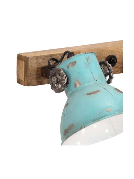 vidaXL Lamp Wall with Socket E27 Bronze 90x25cm