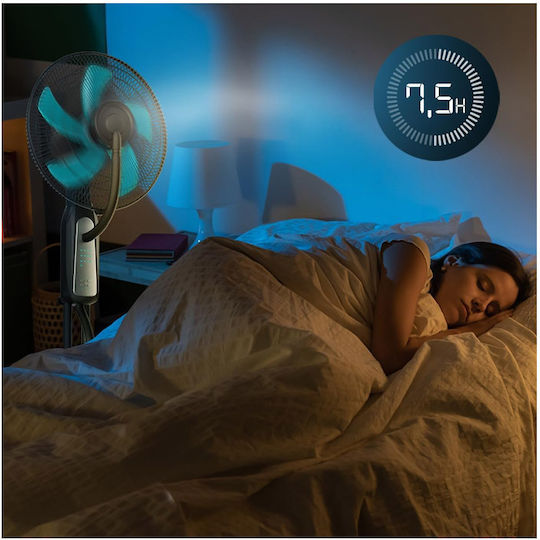 Cecotec EnergySilence 490 FreshEssence Misting Fan 90W 40cm Diameter With Remote Control Black