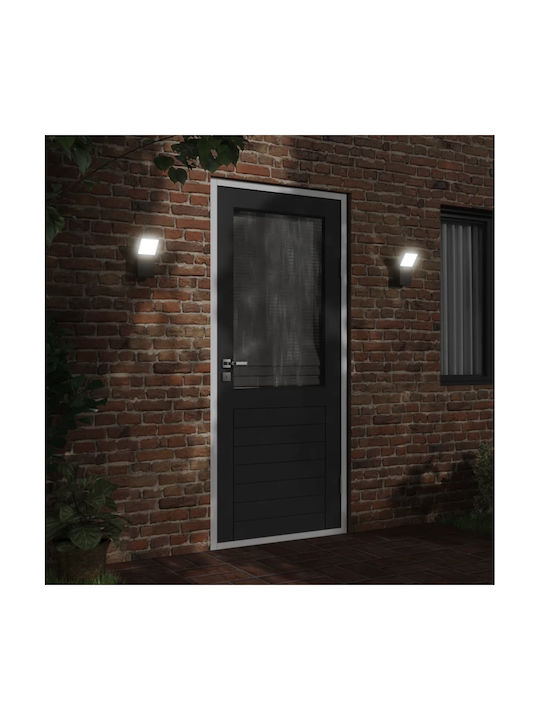 vidaXL Επιτοίχιο Εξωτερικό Φωτιστικό LED IP54 9W με Θερμό Λευκό Φως 10x15x22εκ.