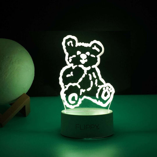 Διακοσμητικό Φωτιστικό LED 3D Illusion 3εκ.