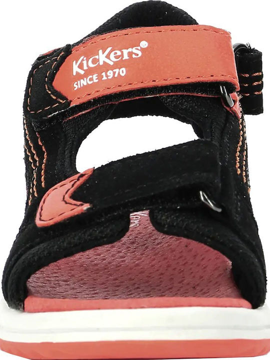 Kinder Sandalen Plane Schwarz