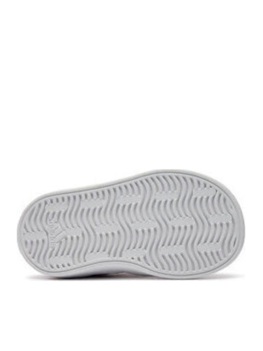 VL Court 3.0 Cf Kids Sneakers with Hoop & Loop Closure Pink
