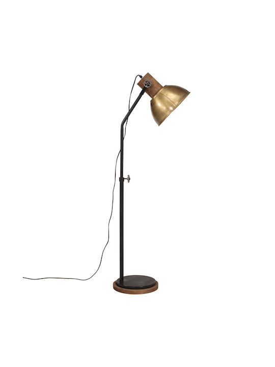 vidaXL Floor Lamp H100xW30cm. with Socket for Bulb E27 Bronze