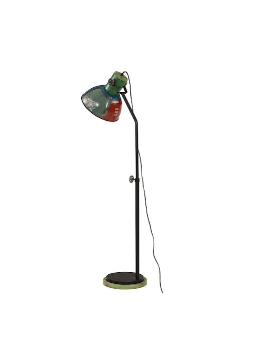 vidaXL Floor Lamp H100xW30cm. with Socket for Bulb E27 Multicolour