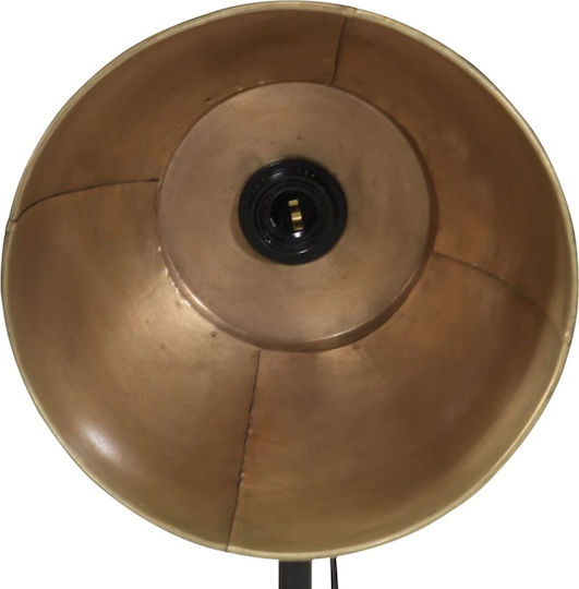 vidaXL Floor Lamp H100xW30cm. with Socket for Bulb E27 Bronze