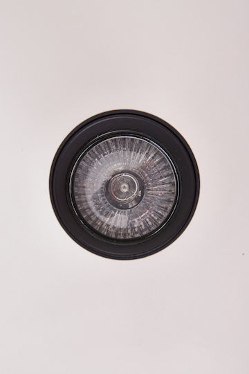 Home Lighting Μονό Σποτ με Ντουί GU10 σε Μαύρο Χρώμα