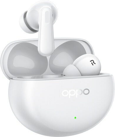 Oppo Enco Air4 Pro In-ear Bluetooth Handsfree Earphones with Sweat Resistance and Charging Case Moonlight White